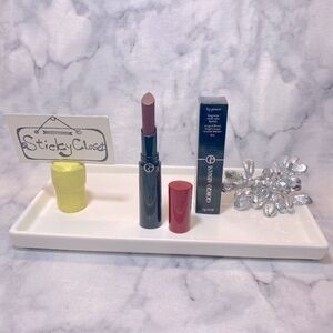 Giorgio Armani Beauty-Lip Power Satin Lipstick 404 Long Wear-Full 3.1g-BOXED-NEW